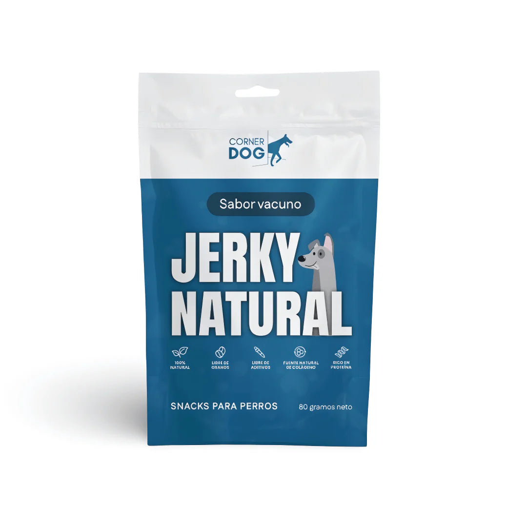 Caja 12 unidades · Jerky Natural Vacuno Angus · 80 gr