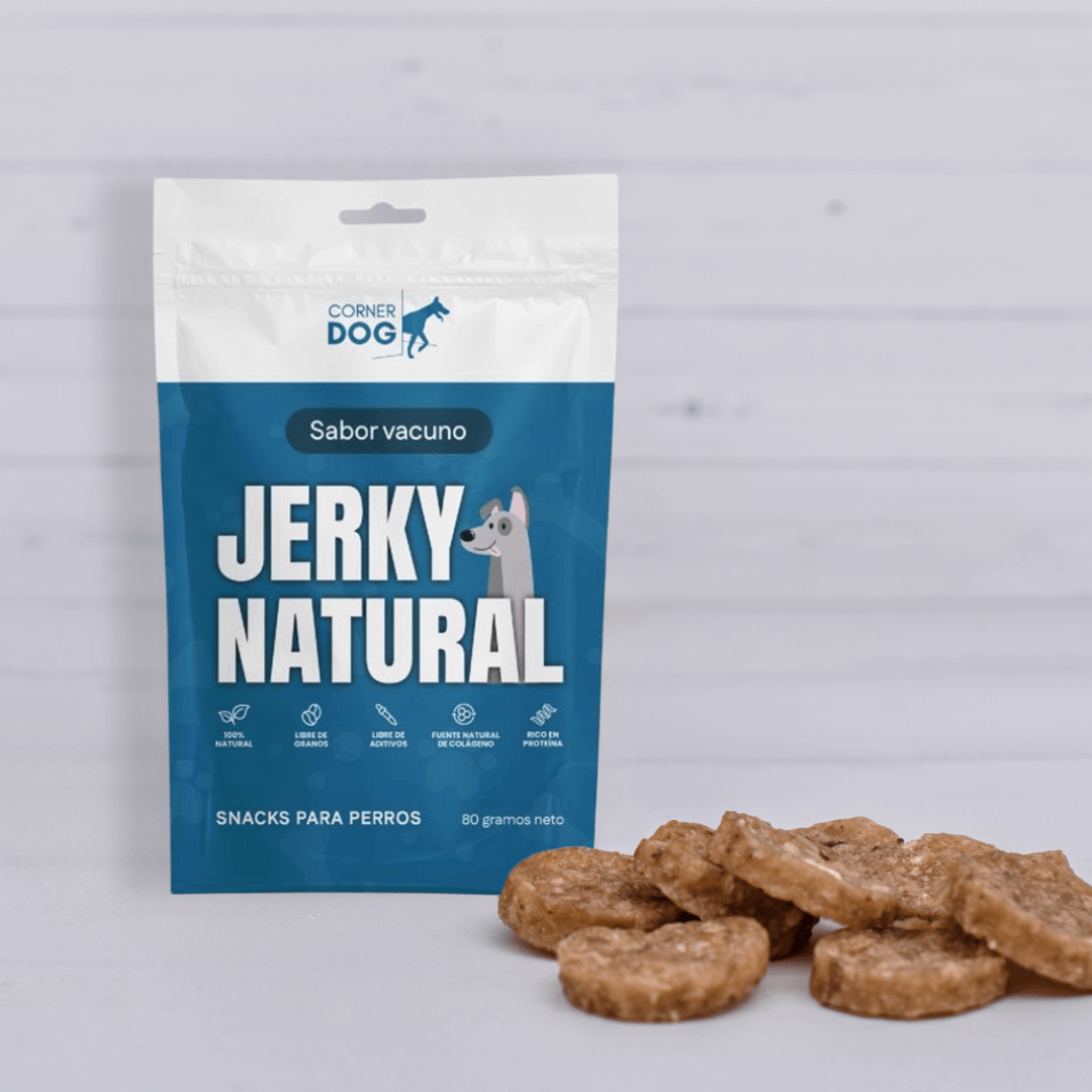 Caja 12 unidades · Jerky Natural Vacuno Angus · 80 gr